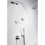 Верхній душ-вилив Tres INOX, 29990304