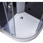 Гидромассажный бокс LIDZ Tani SB90x90.SAT.LOW.GR стекло тонир. 4мм + стенки BLA LTSB9090SATLOWGR