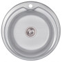 Кухонна мийка Lidz 510-D Decor 0,6мм (LIDZ510D06DEC)