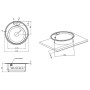 Кухонна мийка Lidz 510-D Decor 0,6мм (LIDZ510D06DEC)