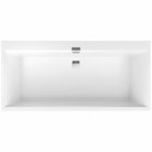 Ванна VILLEROY&BOCH SQUARO EDGE 12 180x80см white alpin, (ножки+в комплекте слив-перелив), UBQ180SQE2DV-01