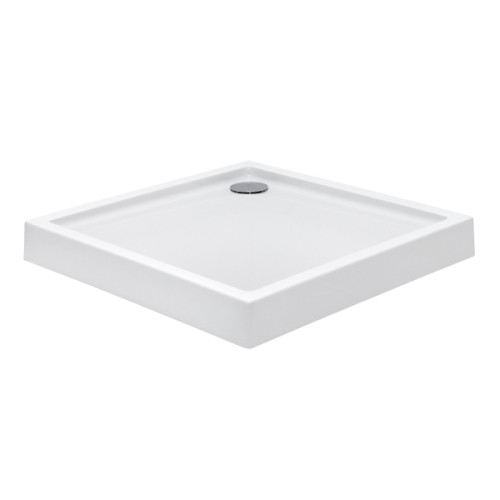 MALAGA Square Compact піддон квадр. 90*90 см з інтегрованою панеллю вис. 13,5 см