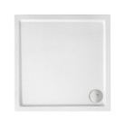 MALAGA Square Compact поддон  квадр. 90*90 см с интегрированной панелью выс. 13,5 см