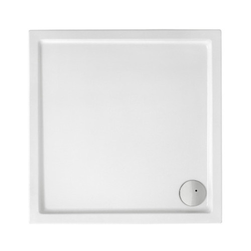 MALAGA Square Compact піддон квадр. 90*90 см з інтегрованою панеллю вис. 13,5 см
