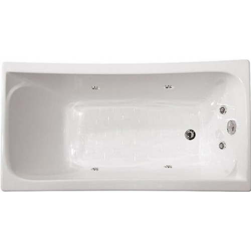 Гідроаеромасажна ванна Triton Ірис 1300х700х645 (гідро+спинний+аеро)