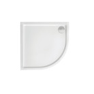 MALAGA Rondo Compact поддон полукруглый 90*90 с интегрированной панелью выс.13,5 см