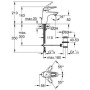 Змішувач Grohe Eurostyle New 33558LS3 для раковини