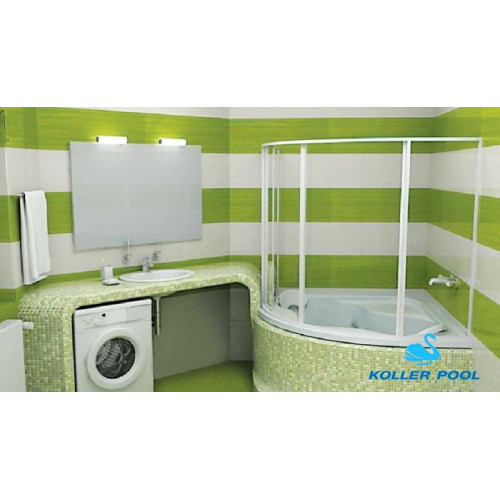 Ванна Koller Pool Atlanta 150х150 + сифонA51CRM + ноги