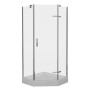 Душевая кабина Eger Stefani 90x90 на мелком поддоне, 599-535