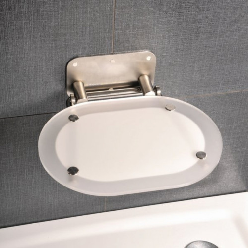 Сиденье для душа Ravak OVO CHROME CLEAR/STAINLESS B8F0000029