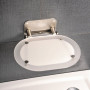 Сиденье для душа Ravak OVO CHROME CLEAR/STAINLESS B8F0000029