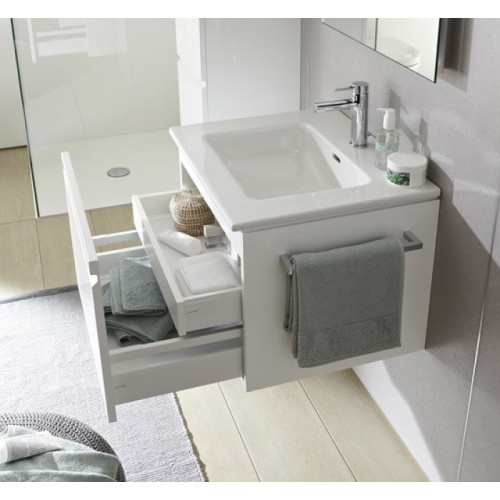 Тумба з раковиною LAUFEN PRO S 100 см Білий глянець H8609654751041