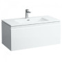 Тумба з раковиною LAUFEN PRO S 100 см Білий глянець H8609654751041
