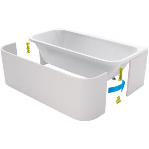 Панелі фронтальні та бічні ( 3 шт ) для ванни Excellent Arana 180 см, OBEX.AR2.18WH
