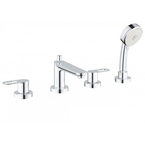 Змішувач одноважільний для ванни на 4 отвори Grohe BAULOOP, 2511900A