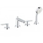 Змішувач одноважільний для ванни на 4 отвори Grohe BAULOOP, 2511900A