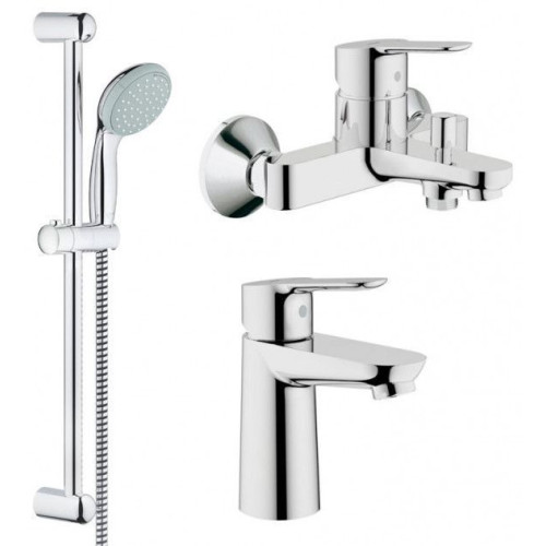 Набор смесителей для ванны GROHE BauEdge 123365S (23330000 + 32820000 + 27598000)