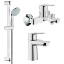 Набор смесителей для ванны GROHE BauEdge 123365S (23330000 + 32820000 + 27598000)
