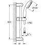 Набор смесителей для ванны GROHE BauEdge 123365S (23330000 + 32820000 + 27598000)