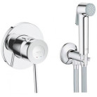 Гигиенический комплект GROHE BauClassic, бидетка хром UA2904800S