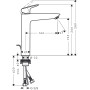 Смеситель для раковины Hansgrohe Logis, 71090000