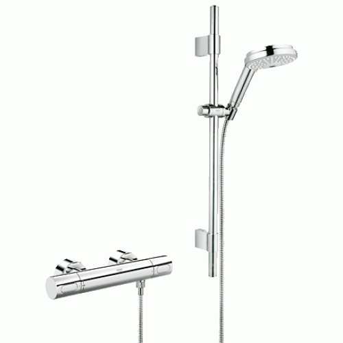 Смеситель-термостат для душа, DN 15 Grohe GROHTHERM 3000 Cosmopolitan, хром, 34275000