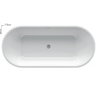 Ванна Ravak Freedom Solo 178x80, отдельно стоящая, XC00100025