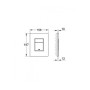 Клавіша змиву GROHE Skate Cosmopolitan 38732BR0