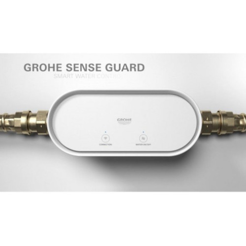 Комплект: Интеллектуальный контролер воды Grohe SenseGuard + 3 Датчика воды Grohe Sense 22502LN0