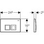 Інсталяція GEBERIT Duofix 458.126.00.1 + підвісний унітаз Roca the GAP Rimless SoftClose, A34H47C000+458.126.00.1+115.135.21