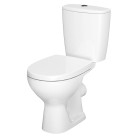 Унитаз-компакт Cersanit ARTECO Clean ON 011, гориз.слив, нижний подвод + сиденье Полипропилен Soft Close K667-068