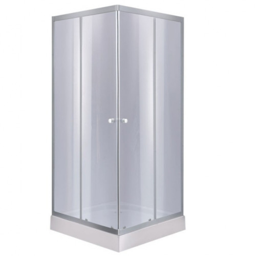 Душова кабіна Lidz Wawel SC80x80.SAT.LOW.GR LWASC8080SATLOWGR