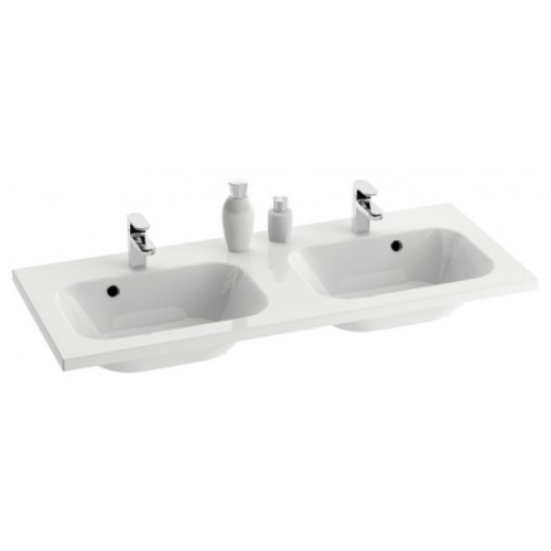 Раковина подвійна меблева Ravak CHROME 1200, 120x49 см, XJG01112000