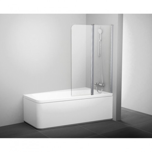 Штора для ванни Ravak 10CVS2-100 R satin+Transparent 990 x 1500, 7QRA0U03Z1