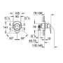 Смеситель для ванны Grohe BAULOOP 29042000 (готовый комплект), хром