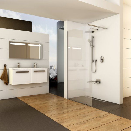 Нерухома стінка Ravak WALK-IN WALL - 90, безпечне гартоване скло, GW9W70C00Z1