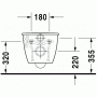 Унитаз подвесной Duravit Darling New, 2544090000