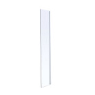 Стенка для душа VOLLE WALK-IN 40*190 см, Каленное безопасное прозрачное стекло 8мм, 18-07-40