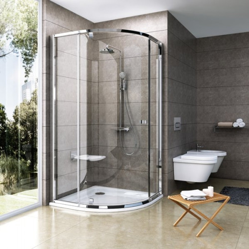 Душова кабіна Ravak PIVOT PSKK 3 - 90 Transparent, скло, білий профіль, 37677100Z1