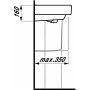 Раковина підвісна Laufen PRO 55x51 см H8189580001041