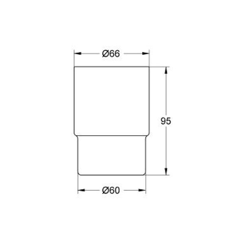 Склянка прозора GROHE ESSENTIALS 40372001
