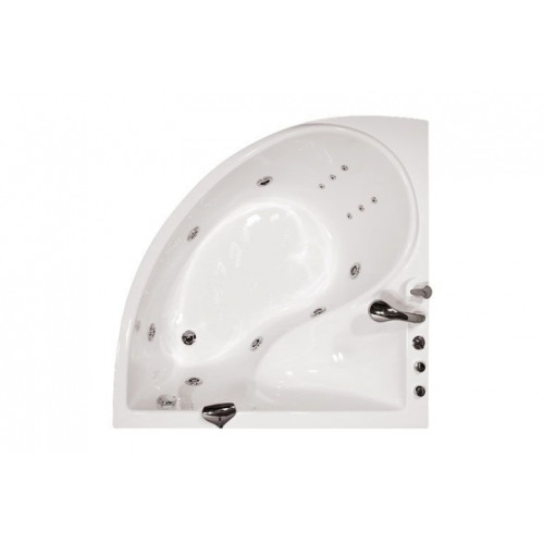 Ванна Triton Синди 1250х1250х640 симметричная (ванна+каркас+лицевой экран+слив-перелив)