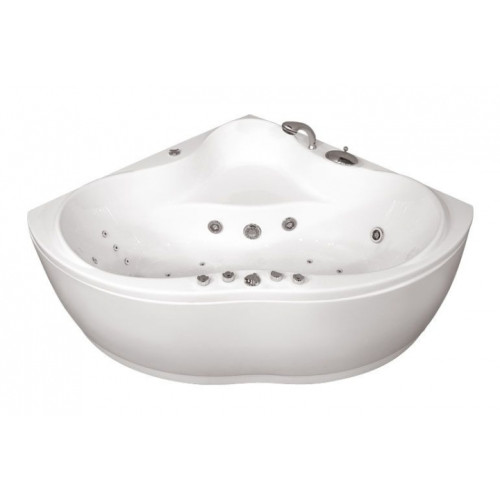 Ванна Triton Медея 1425х1425х635 симметричная (ванна+каркас+лицевой экран+слив-перелив)