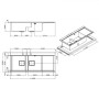 Кухонная мойка Apell Sinphonia Satin PD1162IRKITW