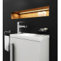 Тумба для раковины Ravak SD CHROME 400, 40 см, без дверц, белый глянец X000000538