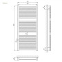 Сушка для рушників Laris Солар П20 500 х 1200-71207680
