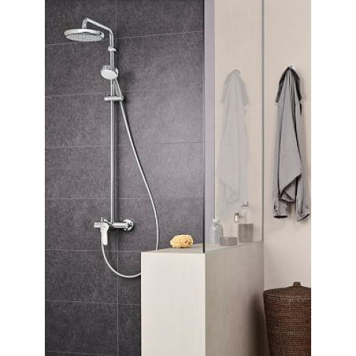 Душевая система с однорычажным смесителем Grohe New Tempesta Cosmopolitan 210, 26224001