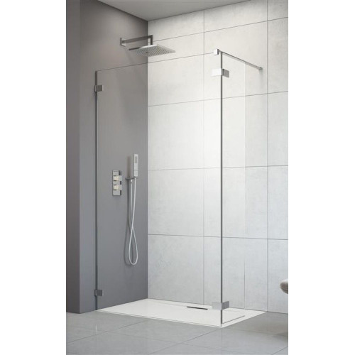 Перегородка для душа RADAWAY Arta Walk-in (80/40), прозрачная, безопасное стекло, 386280-03-01