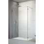 Перегородка для душа RADAWAY Arta Walk-in (80/40), прозрачная, безопасное стекло, 386280-03-01
