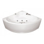 Ванна Triton Троя 1500х1500х630 симметричная (ванна+каркас+лицевой экран+слив-перелив)